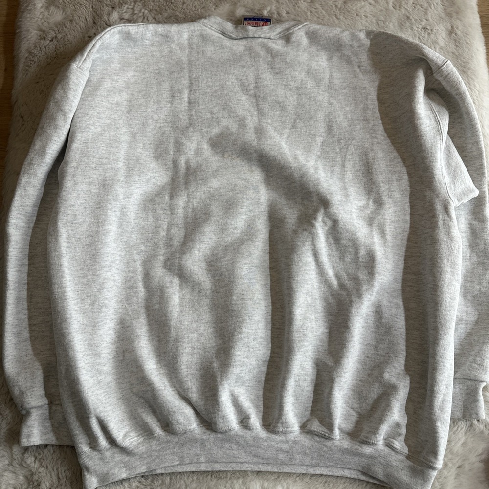 Vintage Great Gramps Sweatshirt‎ Baseball Graphic Pullover Gray Crewneck - Picture 5 of 7